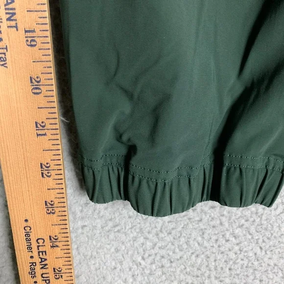 Lululemon Adapted State Jogger Women's 12 Everglade Green High-Rise Crop Gym Run - Picture 8 of 9